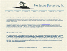 Tablet Screenshot of pineislandpublishers.com